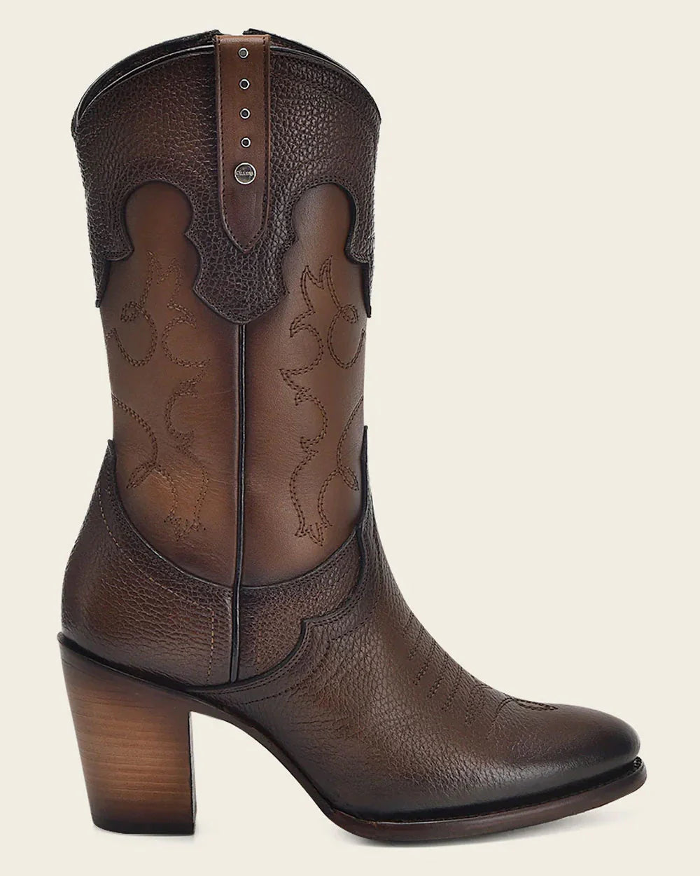 Cuadra Western Style Brown Cowboy Boots