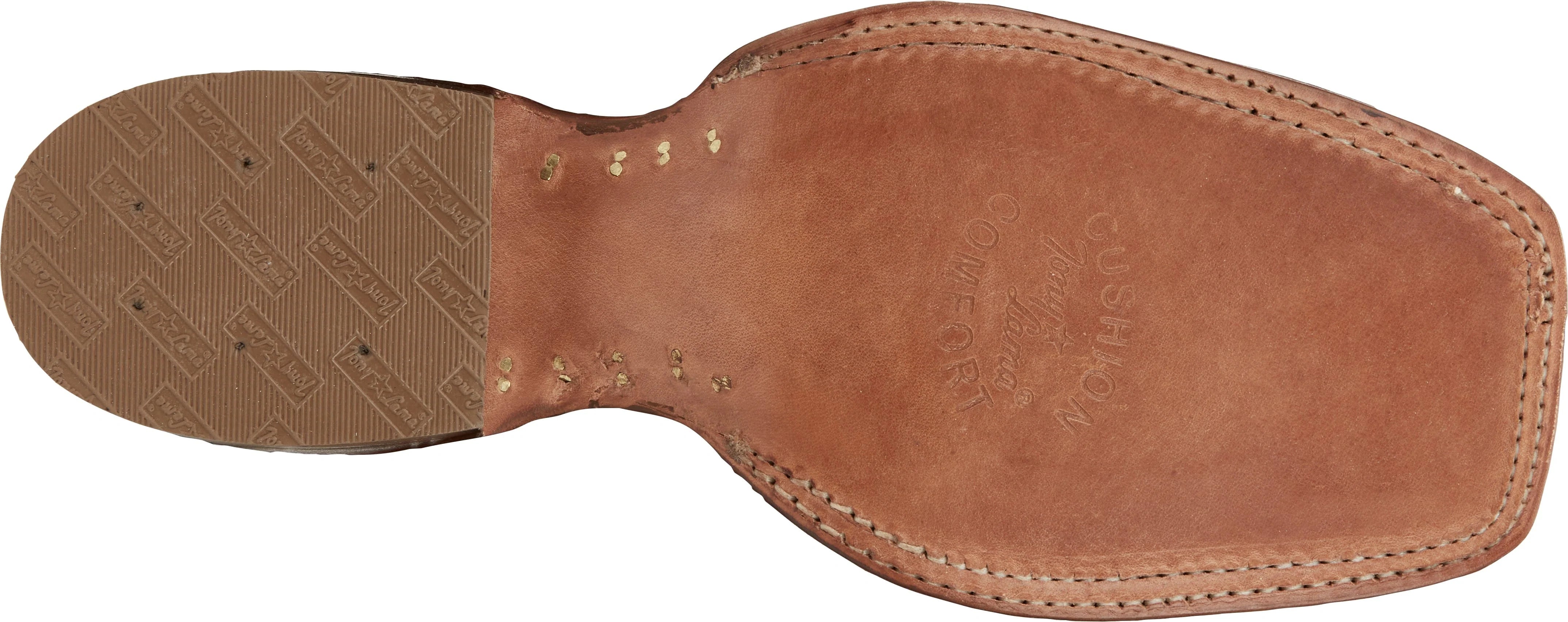 Tony Lama Men's Hayden Bourbon Brown Ostrich Exotic Western Boots