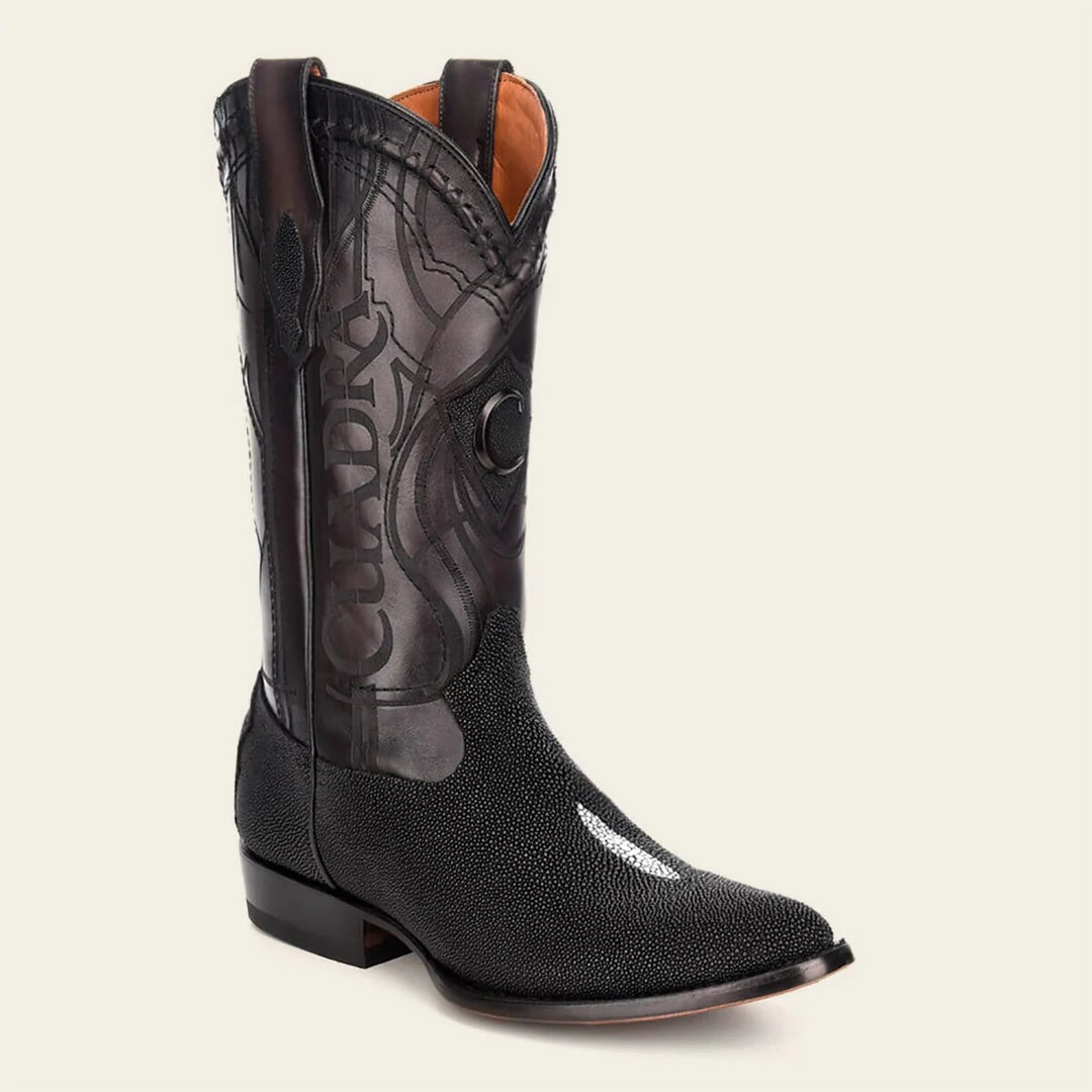 Stingray Leather Boot – Genuine Exotic Skin | Men’s Luxury Western Boot