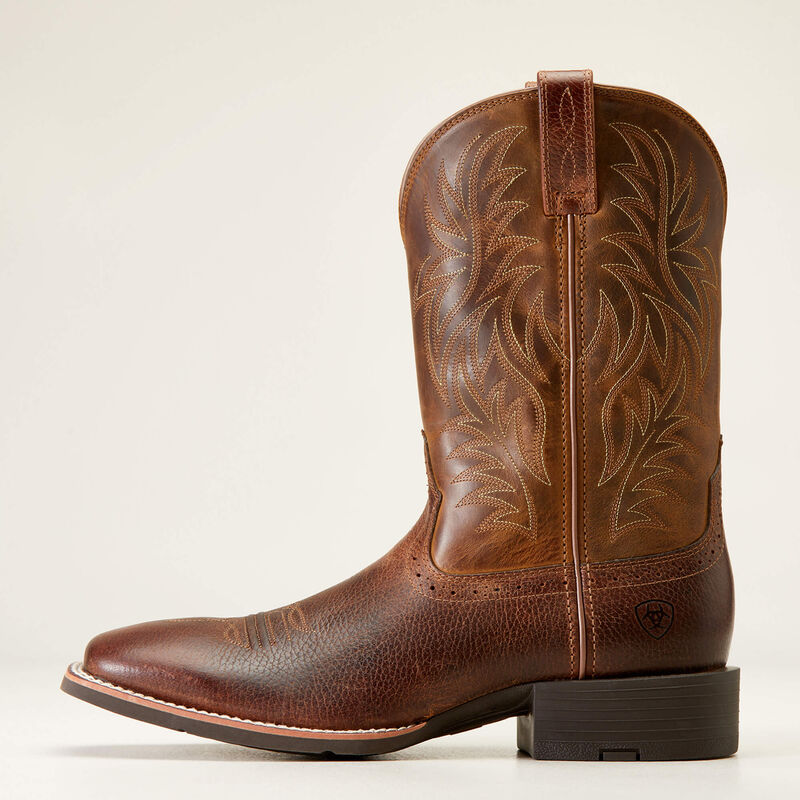 ARIAT Sport Wide Square Toe Cowboy Boot