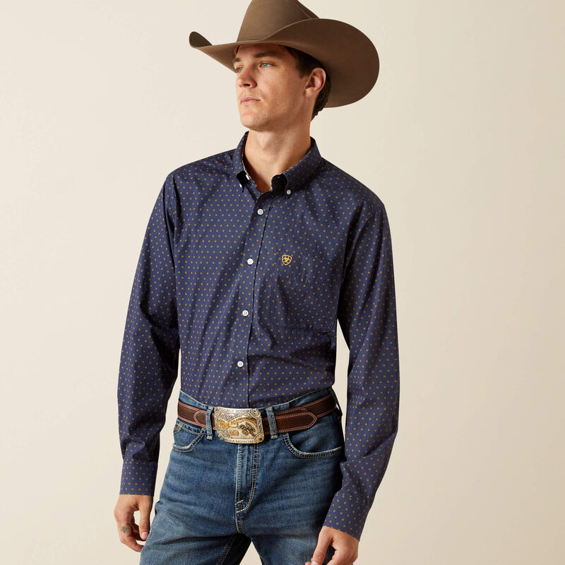 Ariat Wrinkle Free Daven Fitted Shirt
