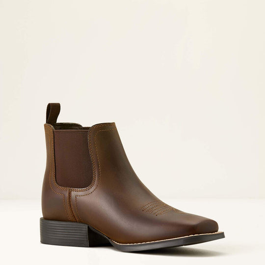 Booker Chelsea Wide Square Toe Western Boot (Copy) (Copy)