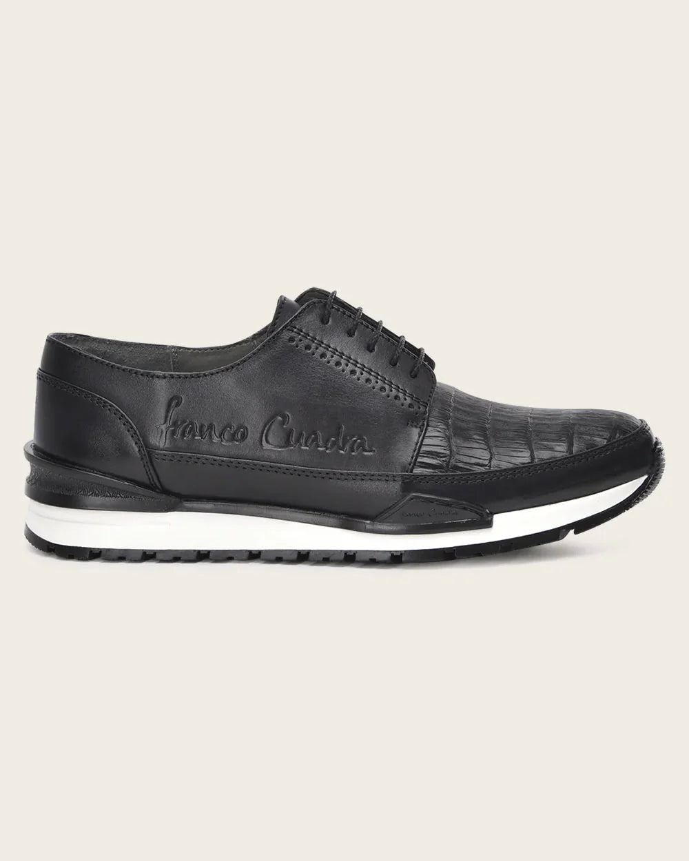 Cuadra Sneakers black ultra exotic leather