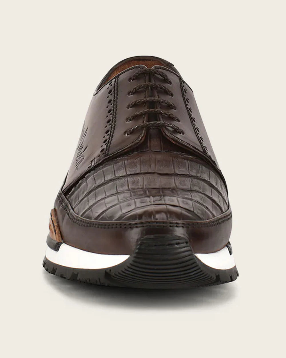 Cuadra Sneakers brown exotic leather