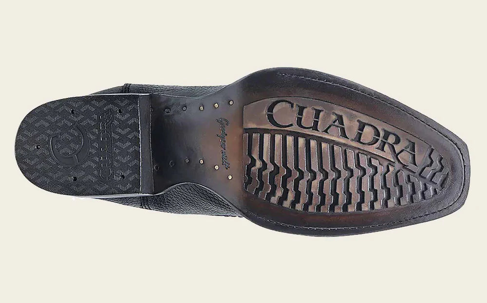 NEW Cuadra Urban Engraved Black Bovine Boot