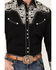 Men's Embroidered Gunfighter Long Sleeve Pearl Snap Western Shirt