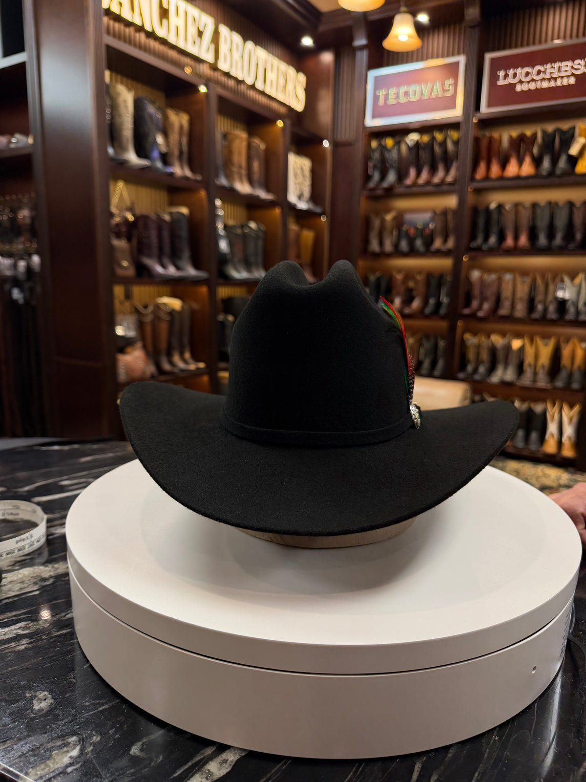 Kids Premium Black Sinaloa Hat