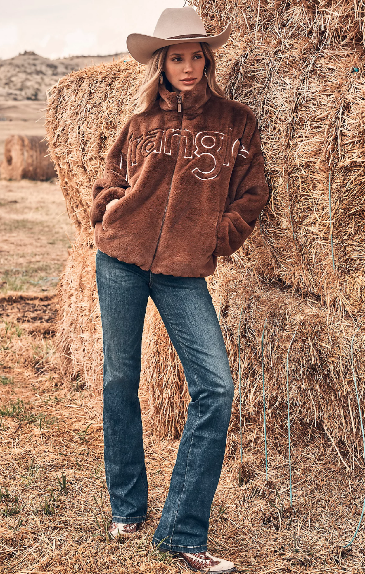 JEANS WRANGLER DE TIRO ALTO A MEDIDA PARA MUJER - Lacey