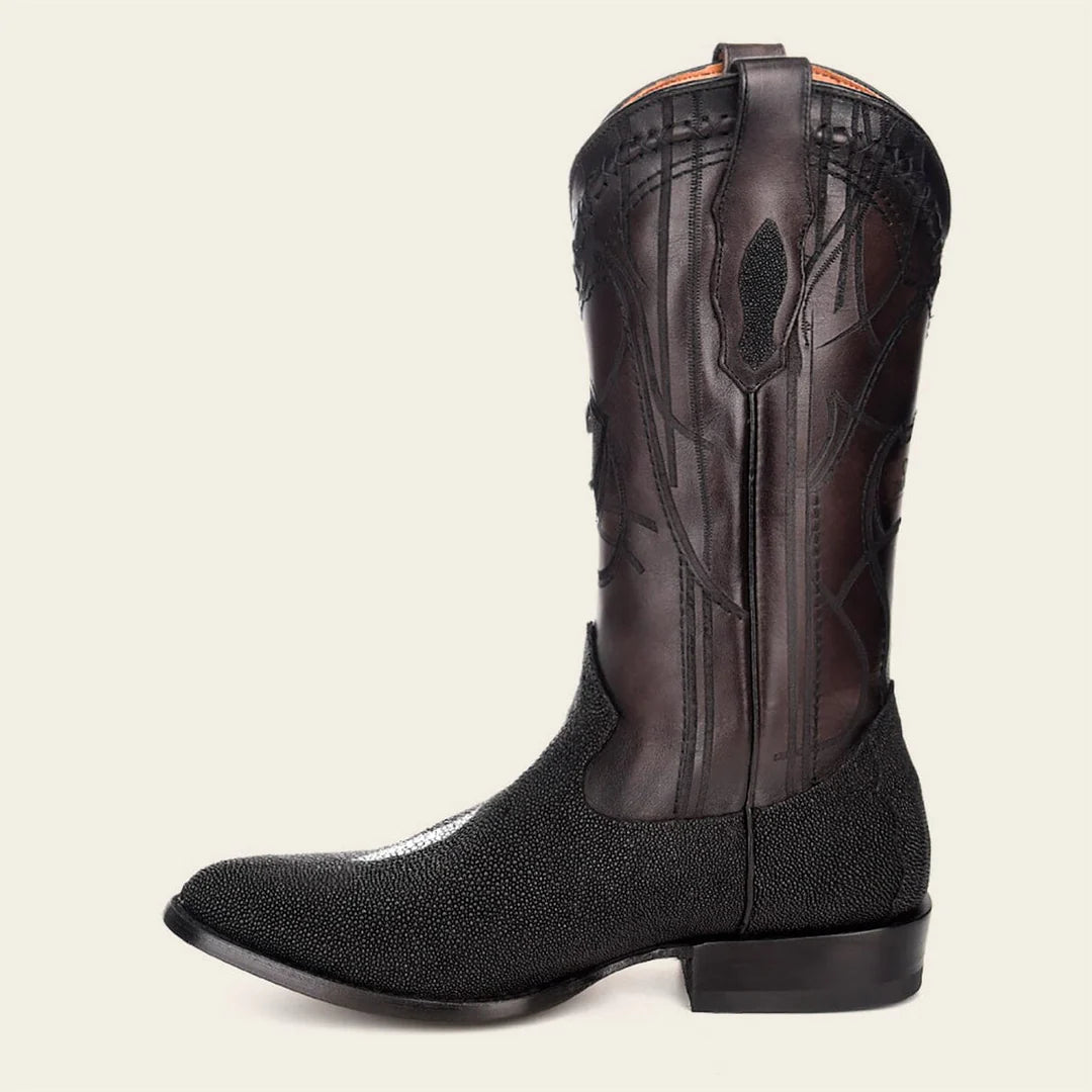 Stingray Leather Boot – Genuine Exotic Skin | Men’s Luxury Western Boot