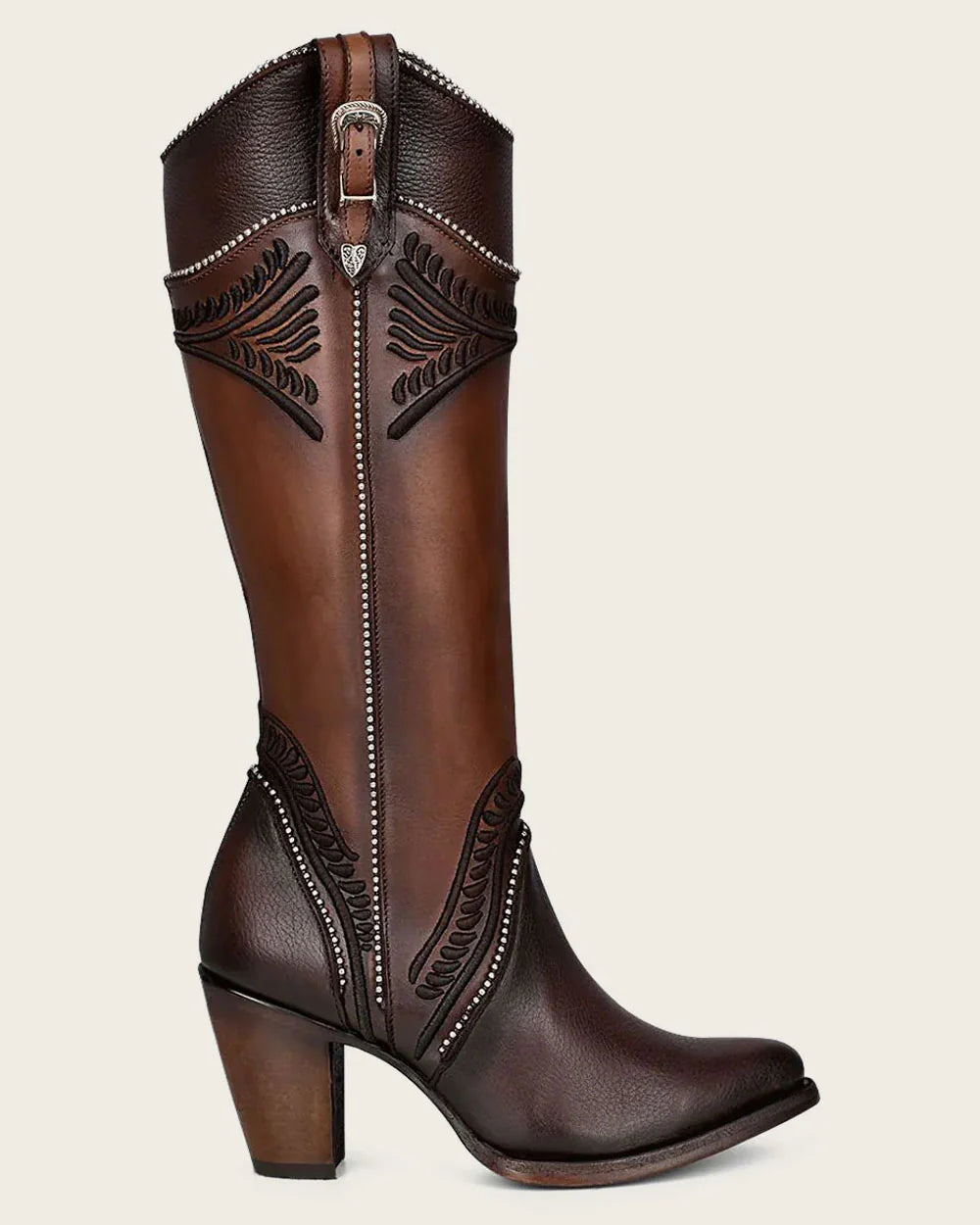 Tall Embroidered honey boot