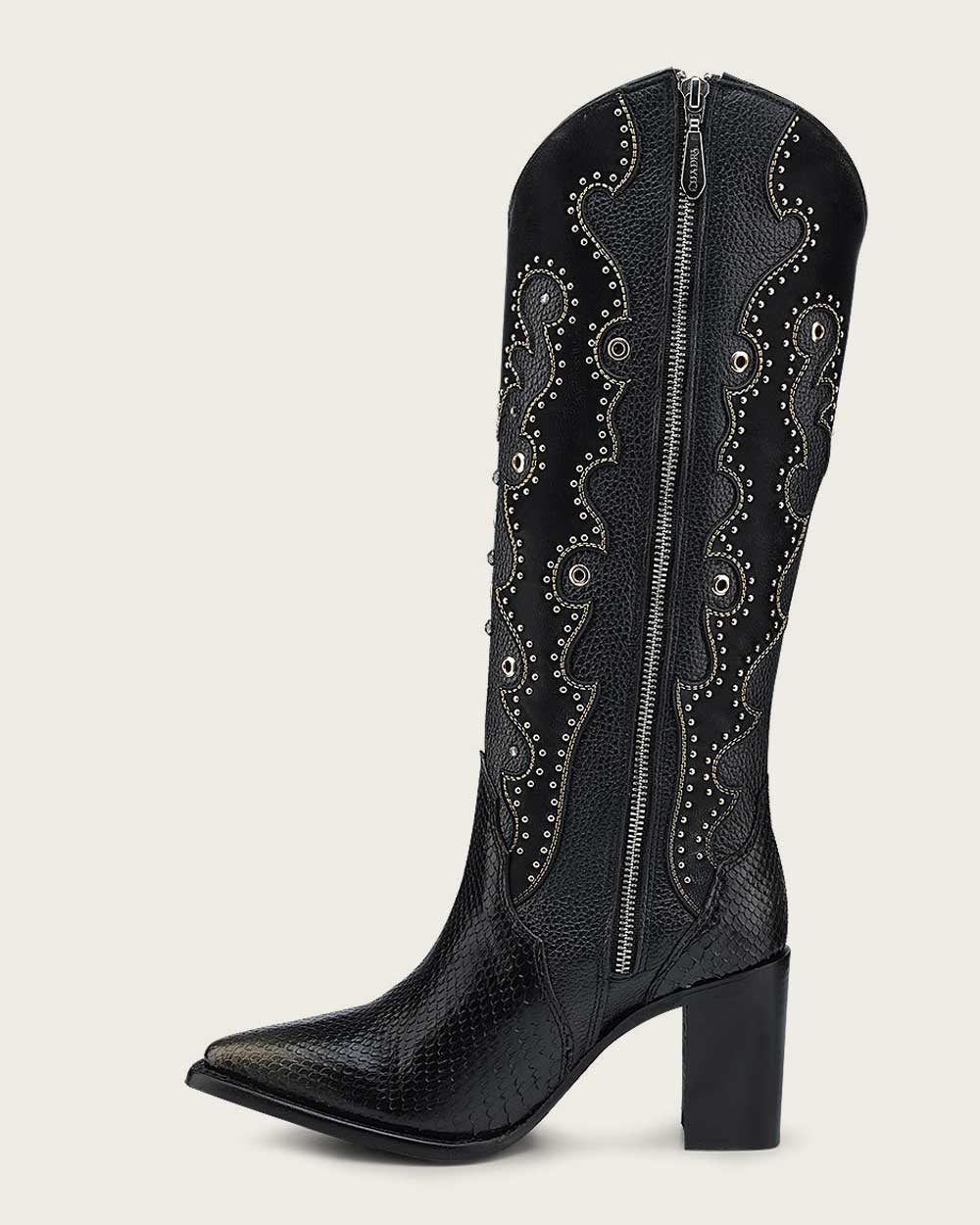The Black Widow Exotic Western Style Boot