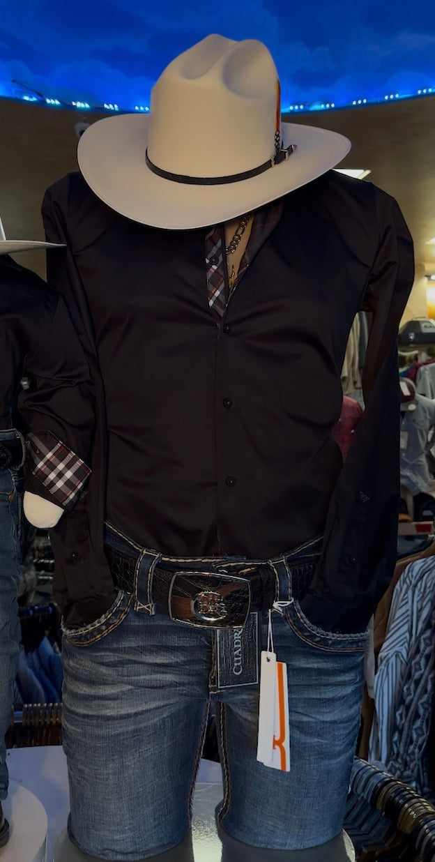 Men’s Modern Fit Black Elegance