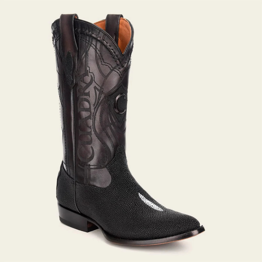 Stingray Leather Boot – Genuine Exotic Skin | Men’s Luxury Western Boot