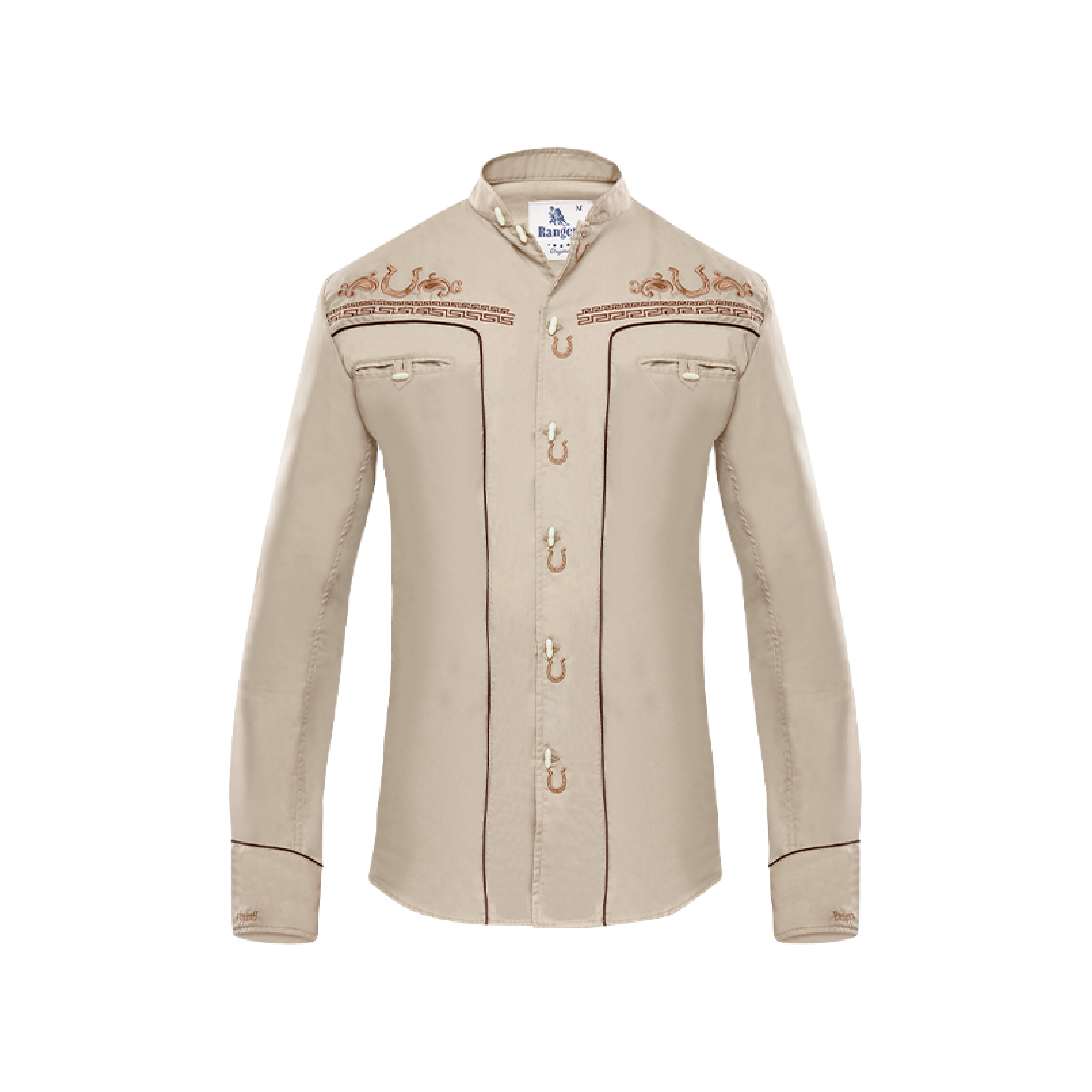 Charro Shirt (Horseshoe Embroidered)