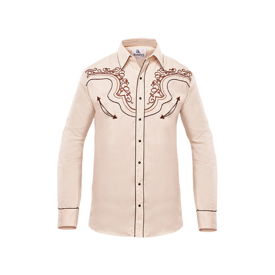 Vaqueros Western Shirt (Embroidered Arrow Snap #1)