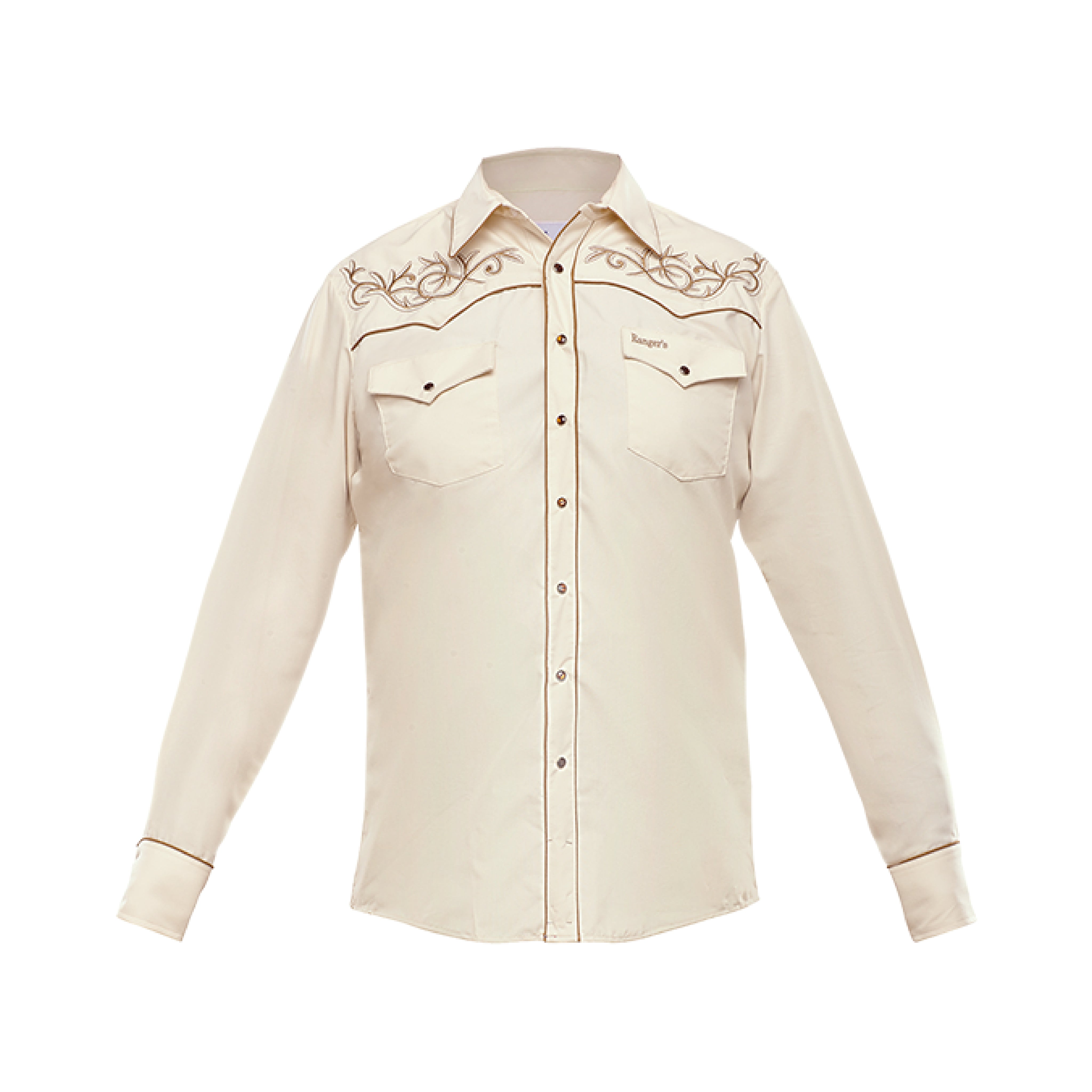 Vaqueros Western Shirt (Embroidered Snap)