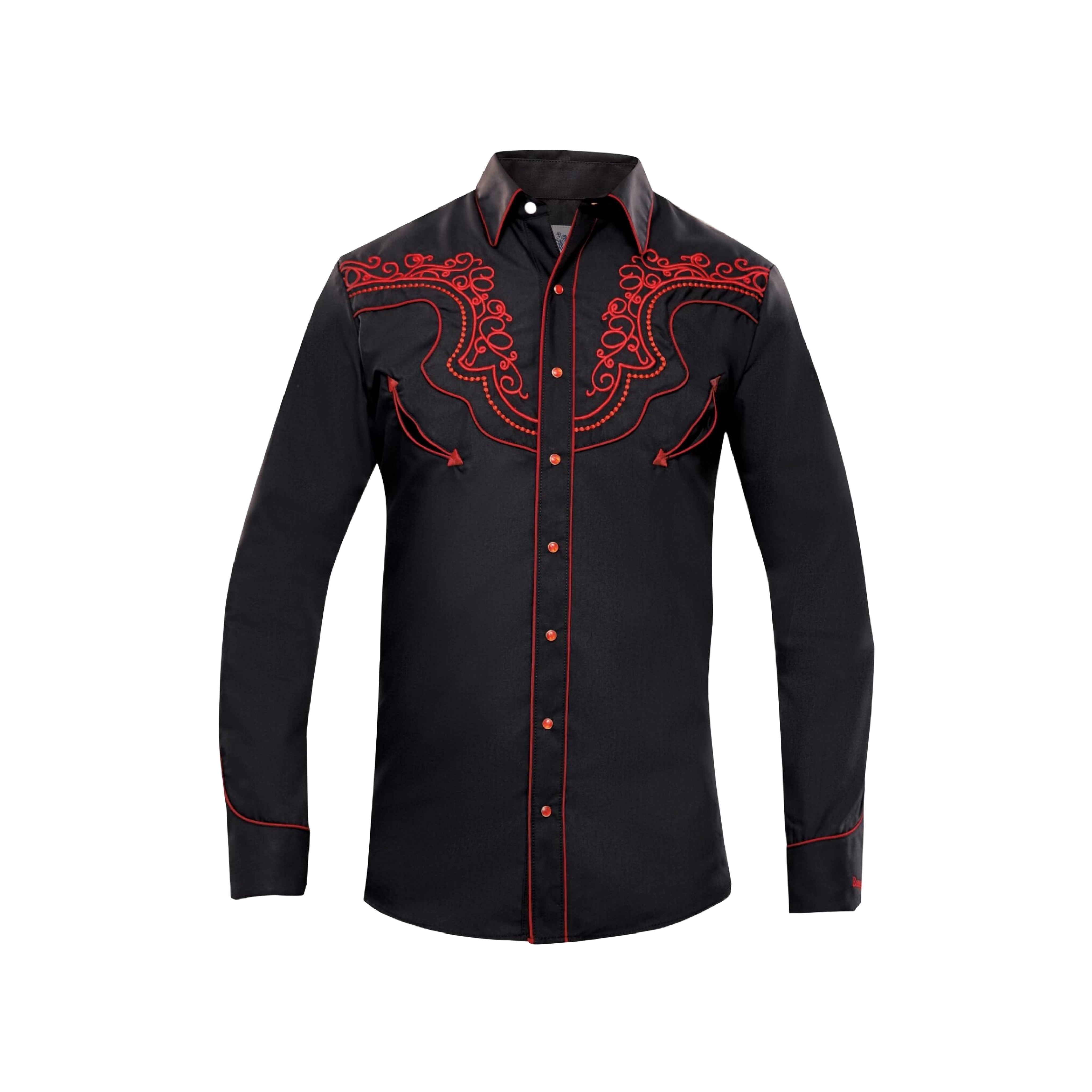 Vaqueros Western Shirt (Embroidered Arrow Snap #1)
