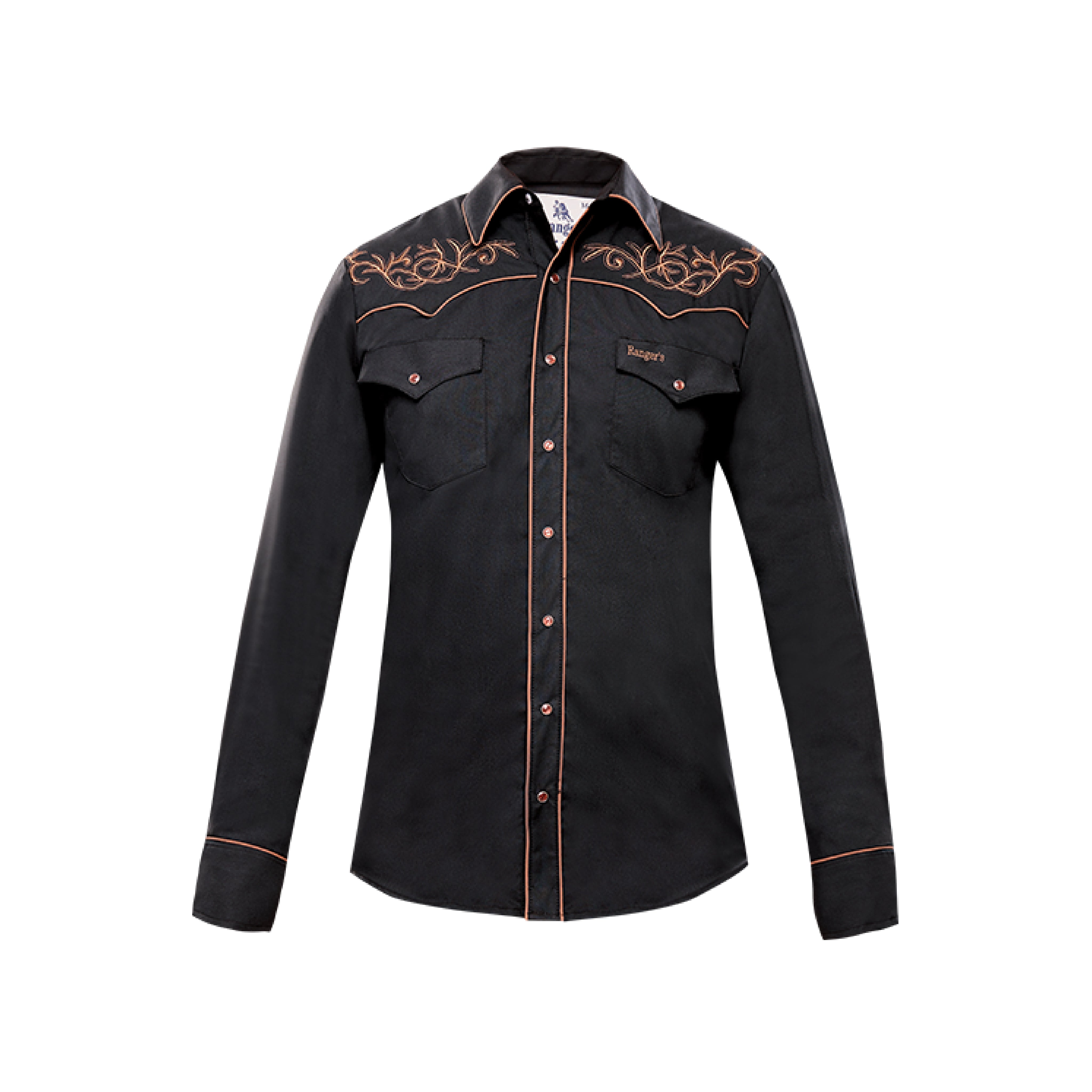 Vaqueros Western Shirt (Embroidered Snap)