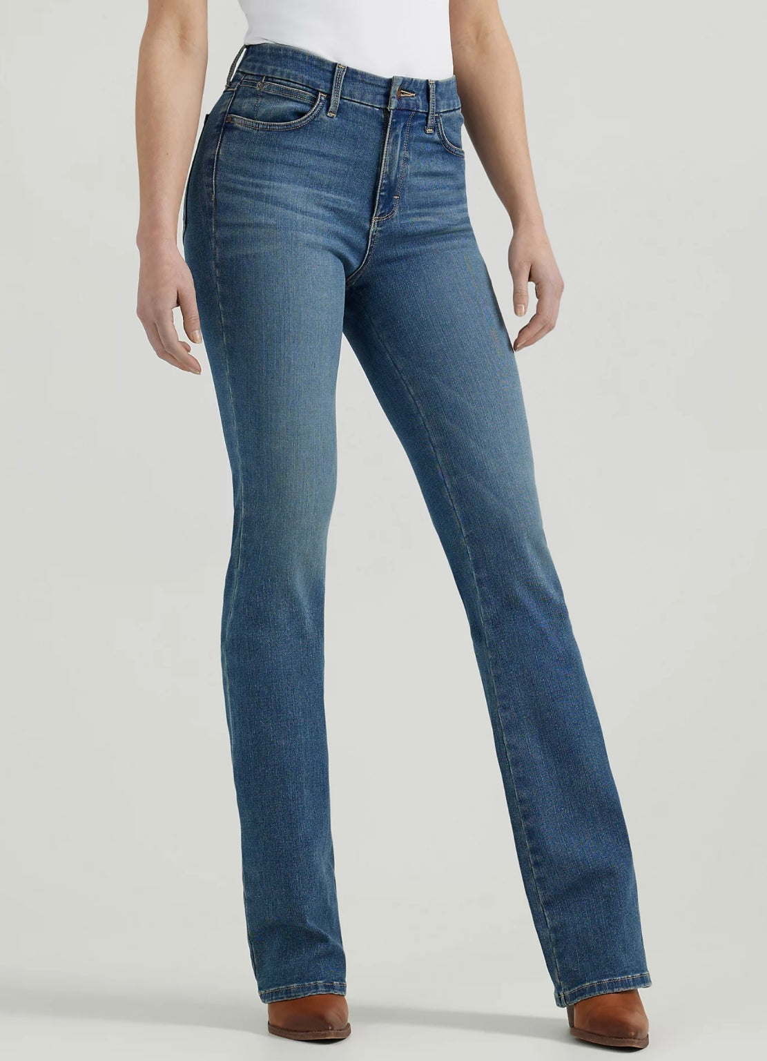 WOMEN'S WRANGLER BESPOKE HIGH RISE BOOTCUT JEAN-ADA