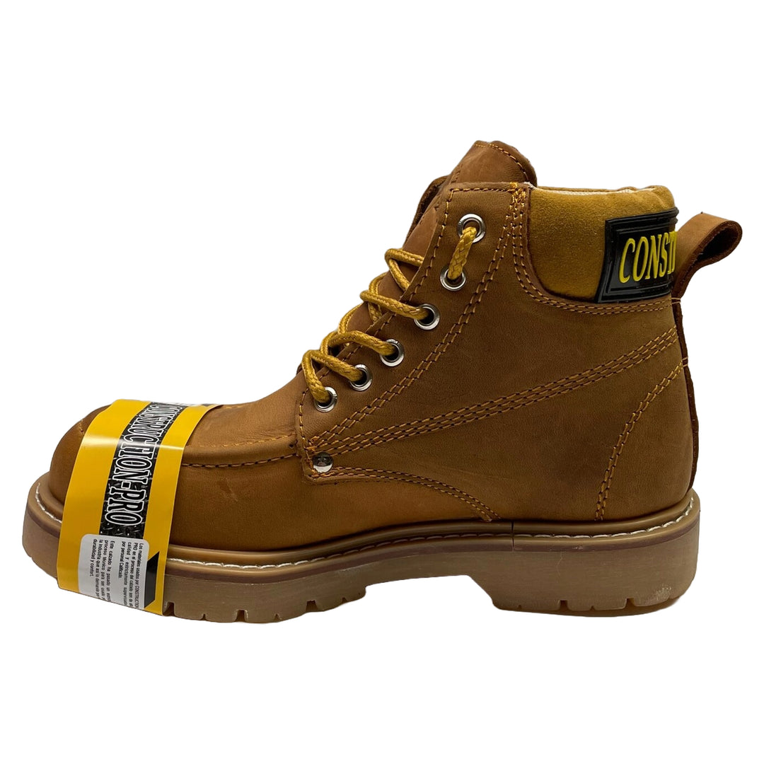 Construction-Pro Steel Toe Lace-Up Double Stitch