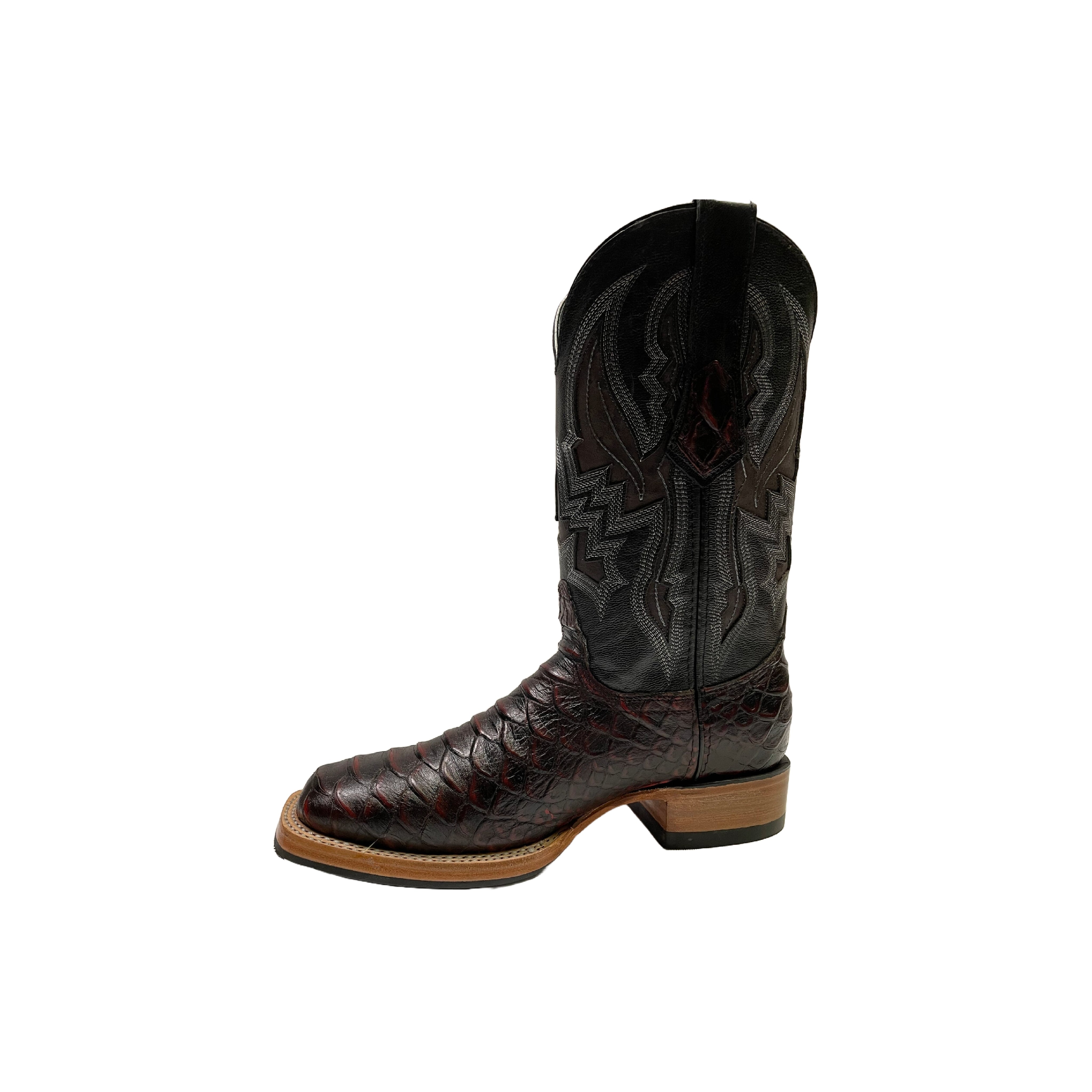 Cuatrero Boots Python Print Bulldog