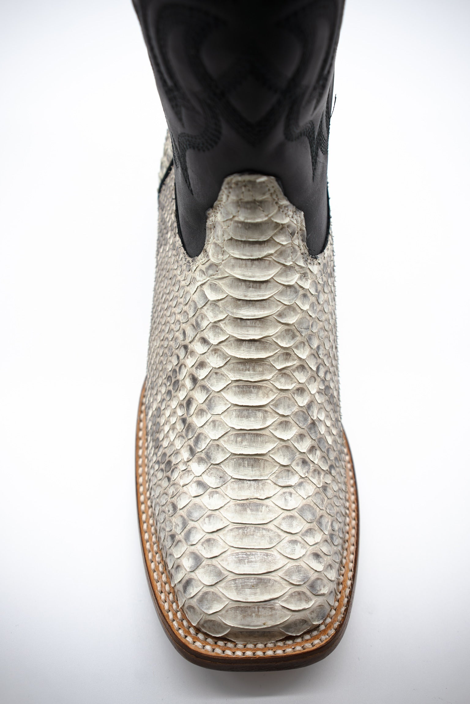 Los Altos Botas De Pitón (Natural)