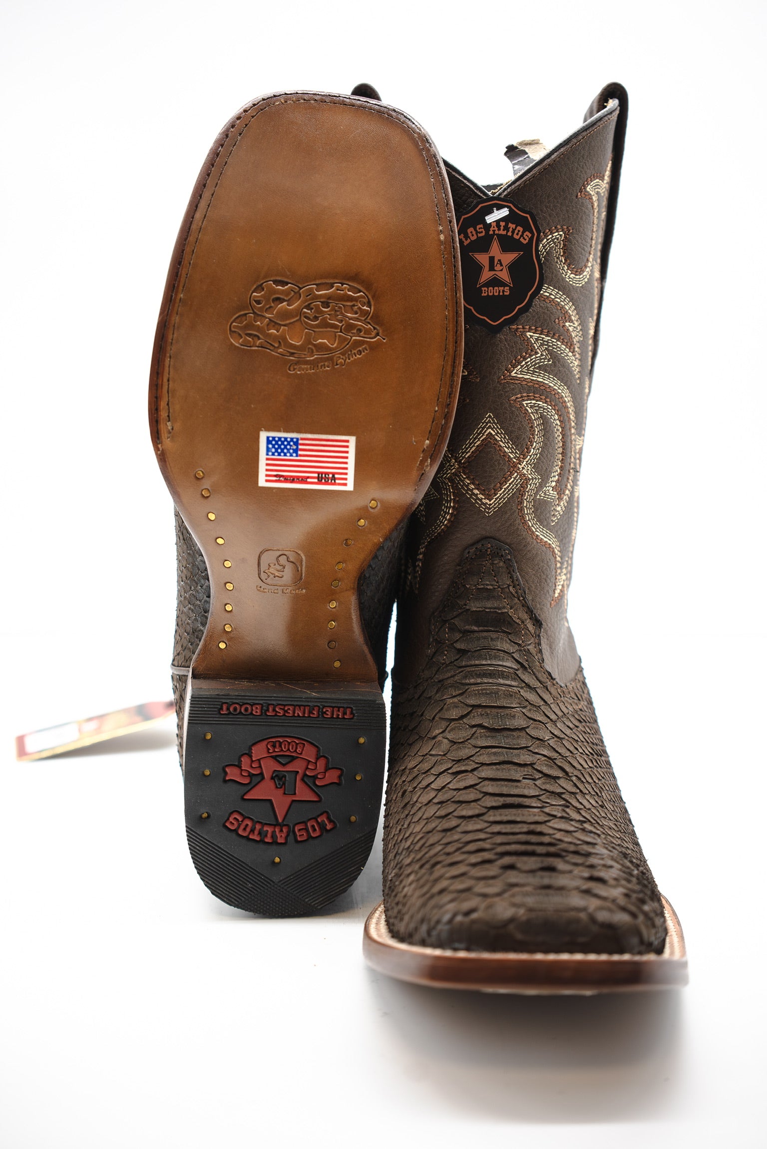 Los Altos Botas De Piton