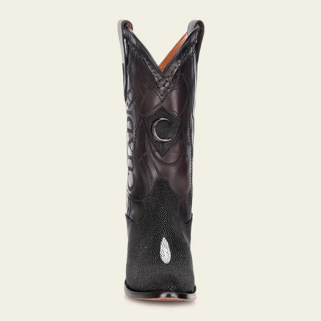 Stingray Leather Boot – Genuine Exotic Skin | Men’s Luxury Western Boot
