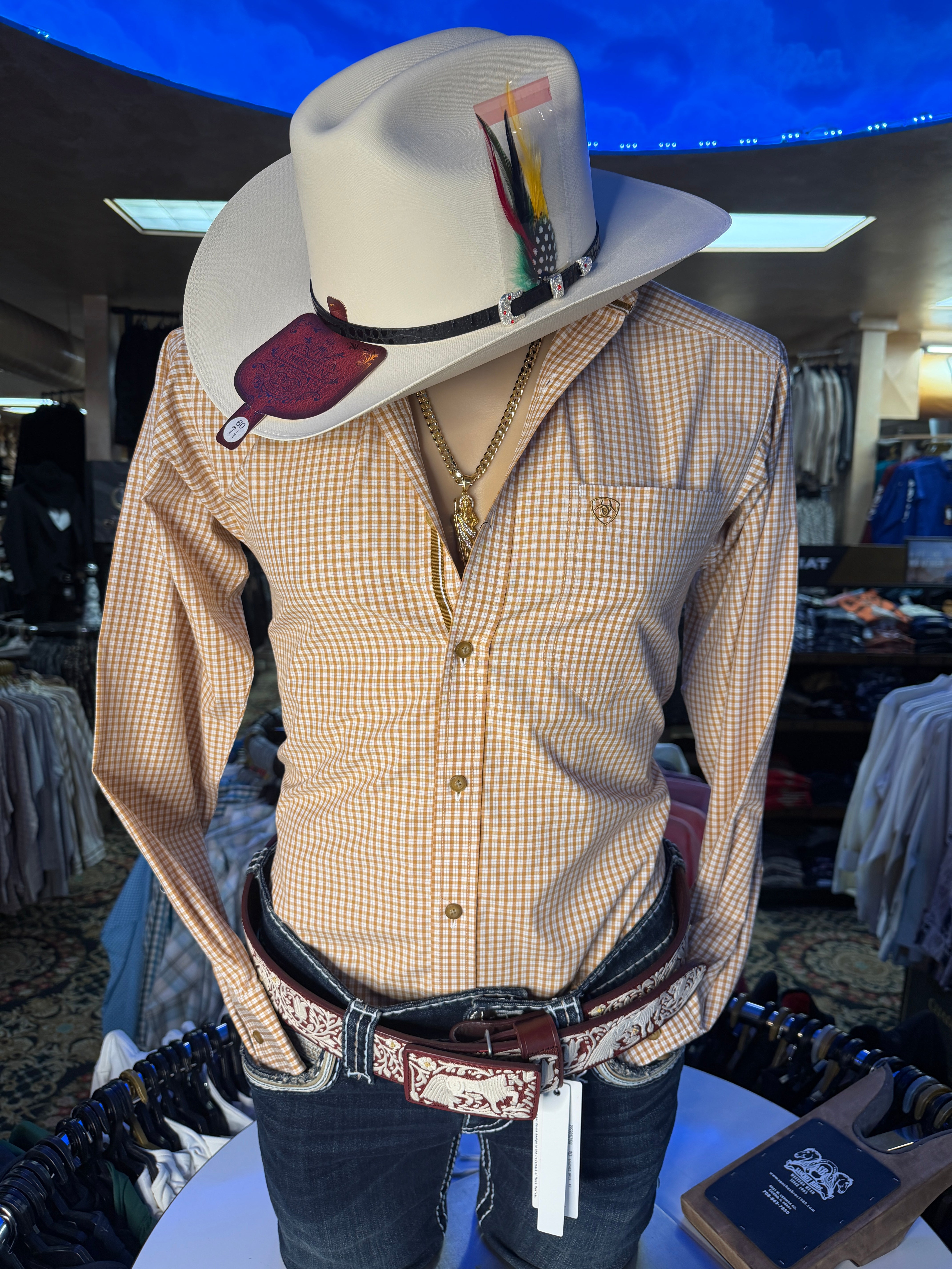 Ariat Pro Beckett Beige Shirt