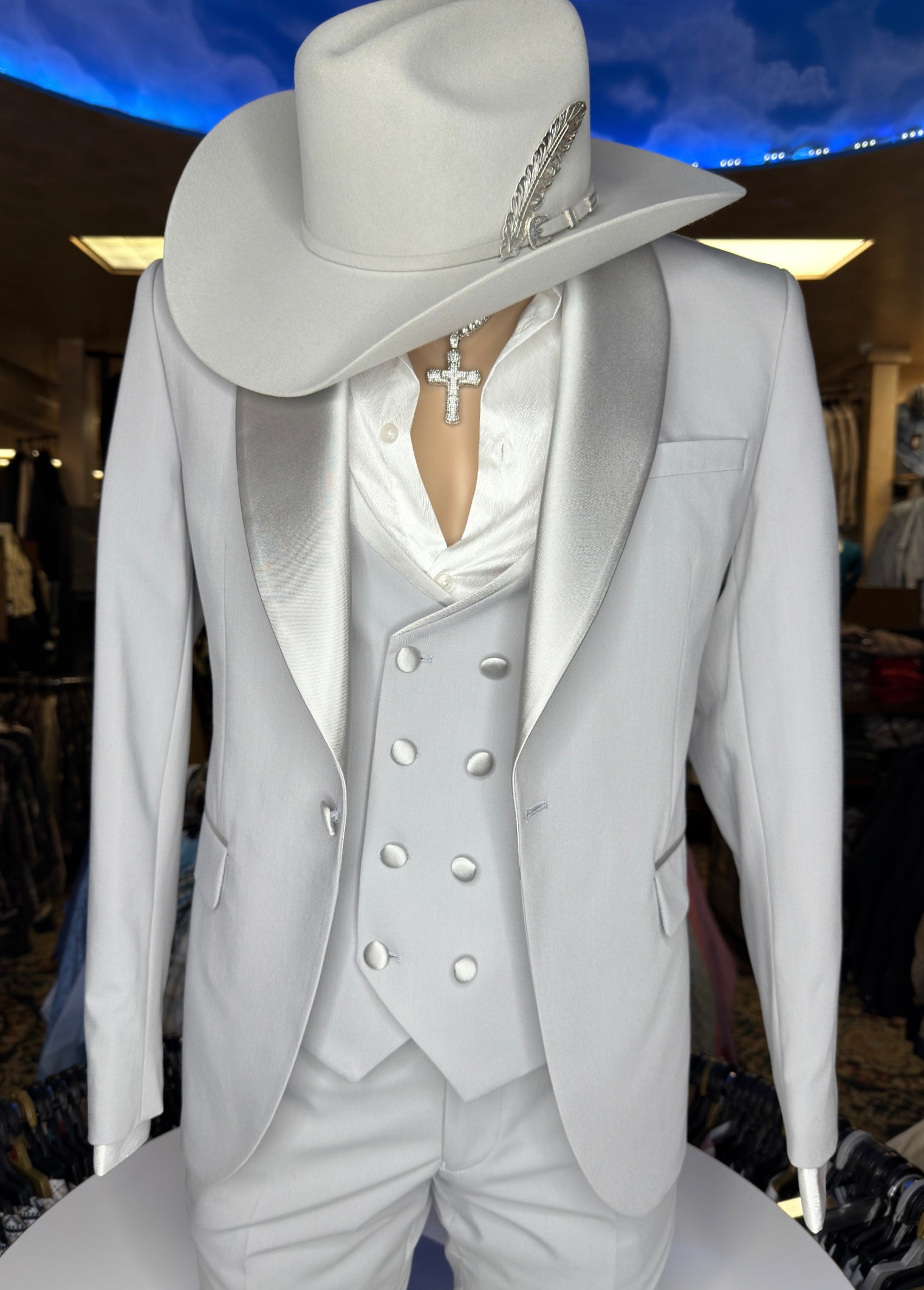 "El Rey de Plata" – Traje de Lujo 3 Piezas