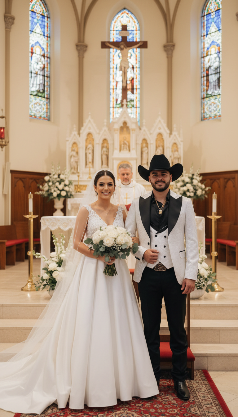 Traje de boda elegante de encaje blanco para novios - Corte entallado premium, conjunto de 3 piezas