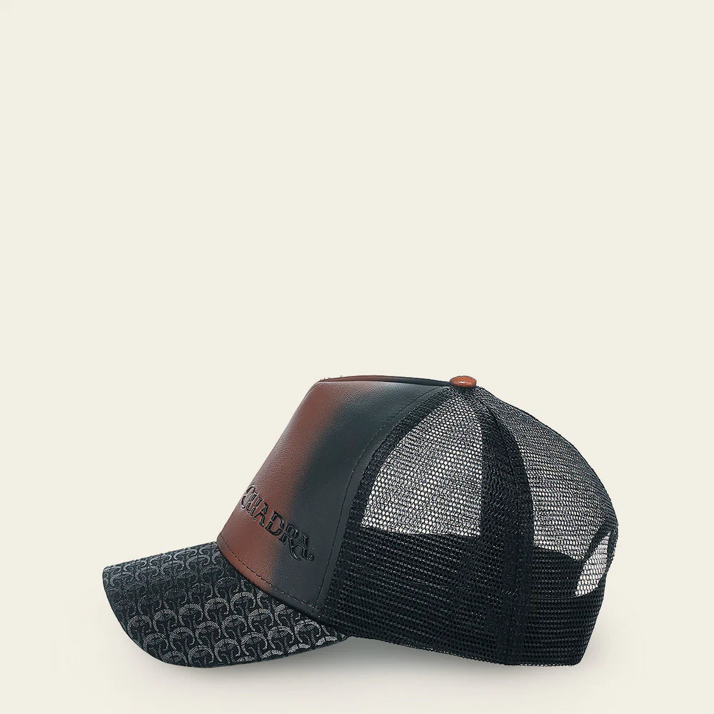 CUADRA Brown Alligator Cap