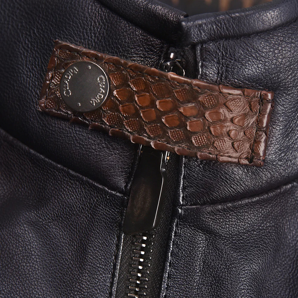 NEW Cuadra Men’s Python & Ovine Leather Vest