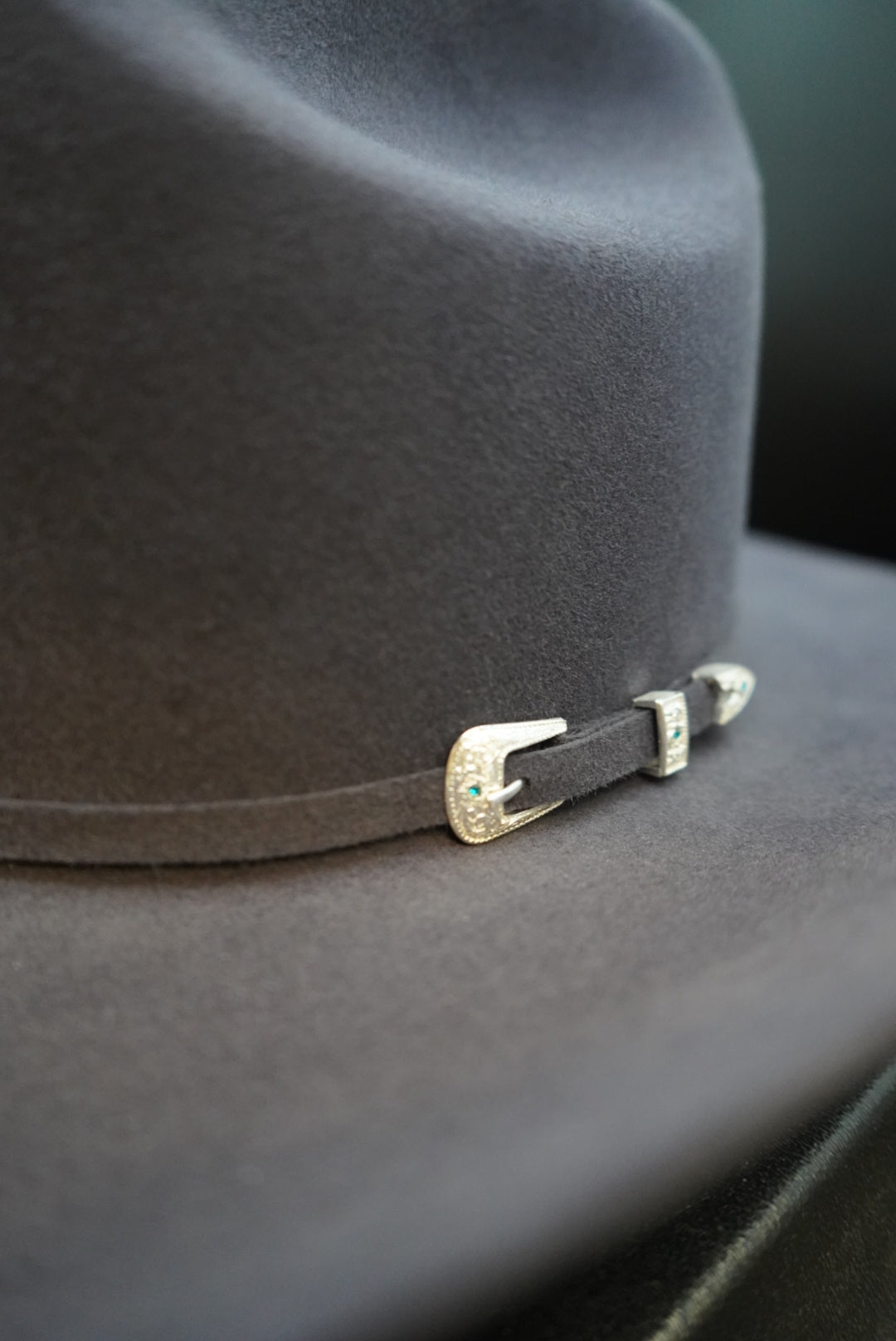 RDR (Rey De Reyes) Charcoal Sinaloa Western Felt Hat