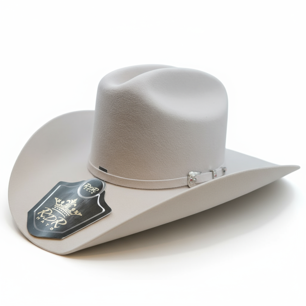 RDR (Rey De Reyes) Silver Belly Marlboro Western Felt Hat