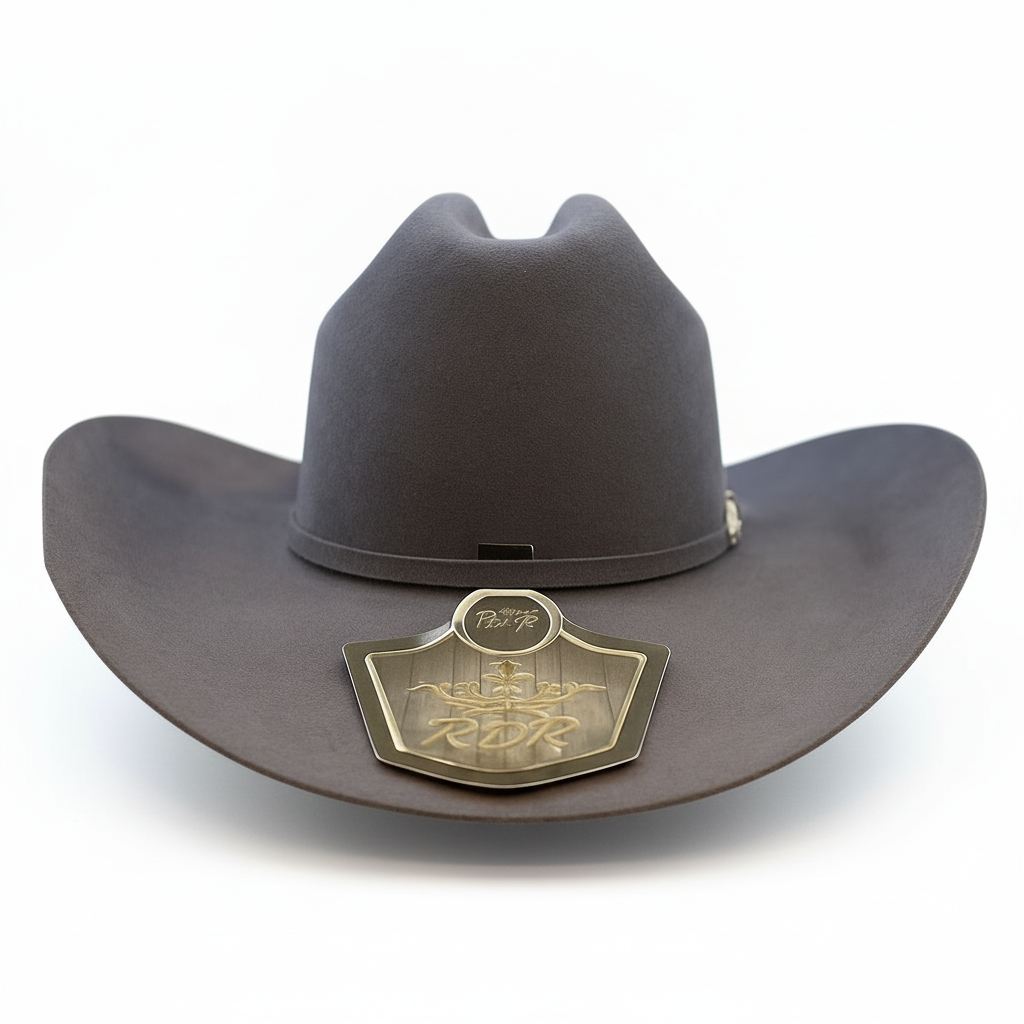 RDR (Rey De Reyes) Charcoal Sinaloa Western Felt Hat