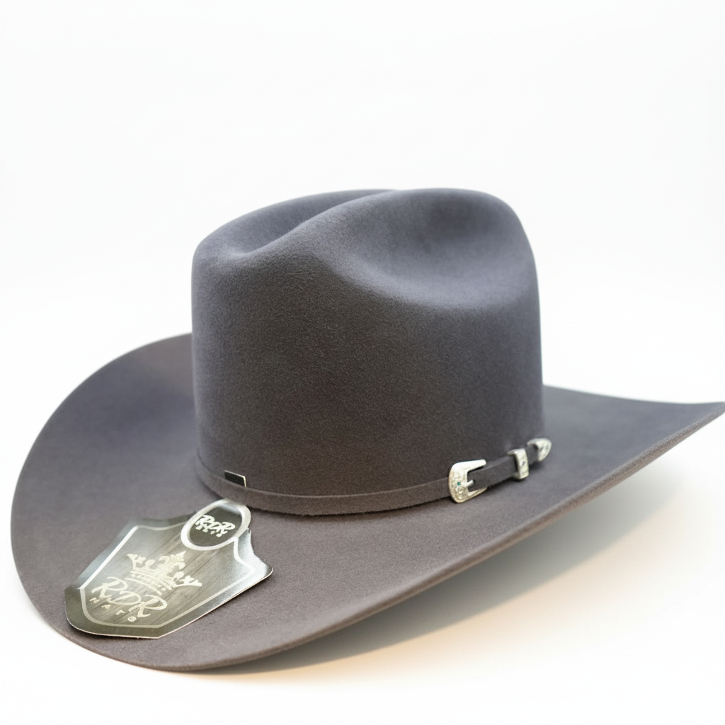 RDR (Rey De Reyes) Charcoal Sinaloa Western Felt Hat