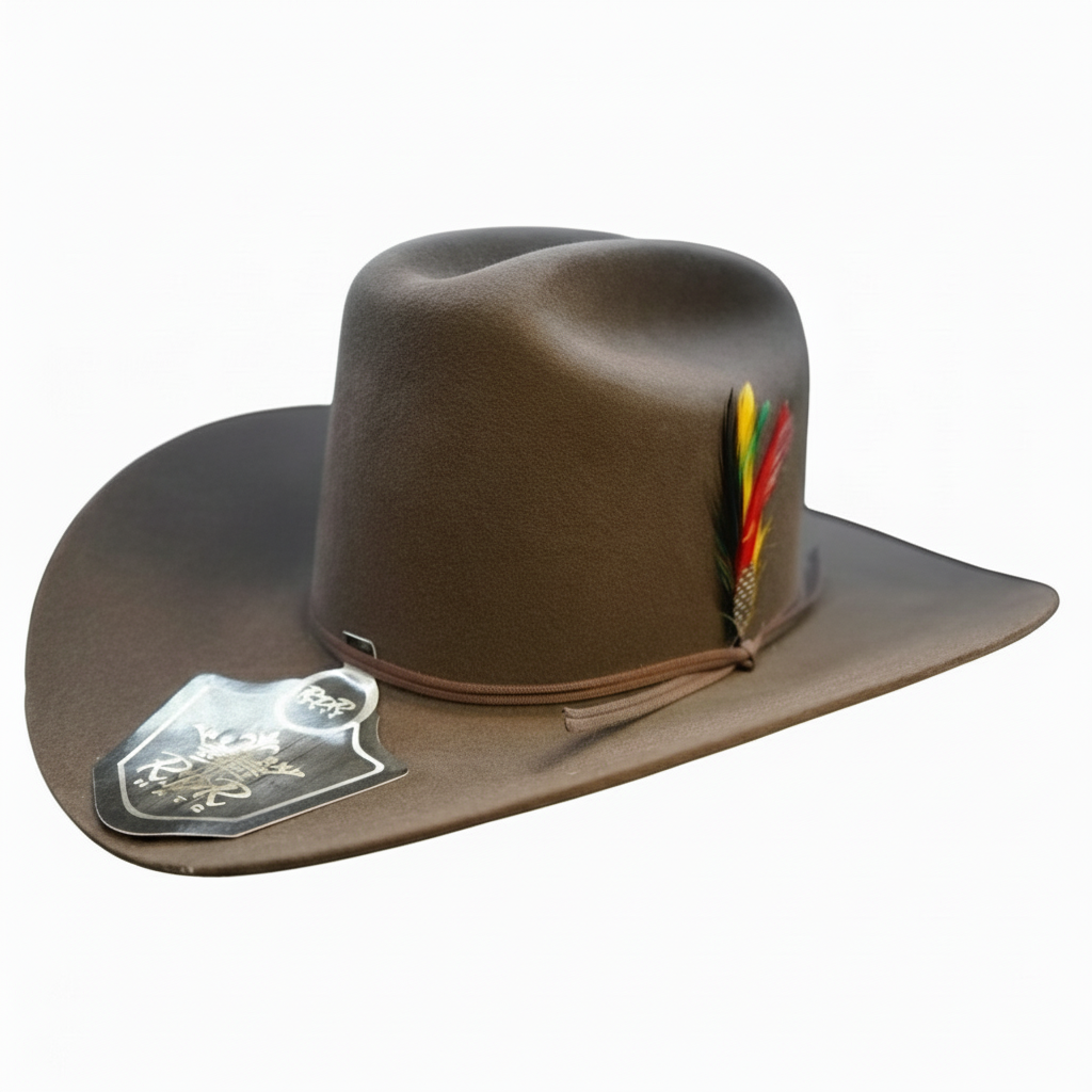 RDR (Rey De Reyes) Choco Patron Sinaloa Western Felt Hat