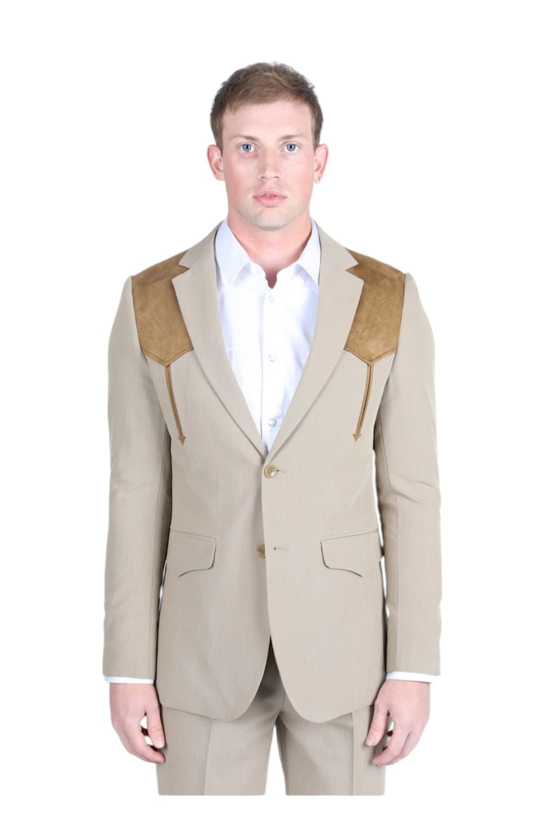 Chaqueta deportiva estilo western para hombre