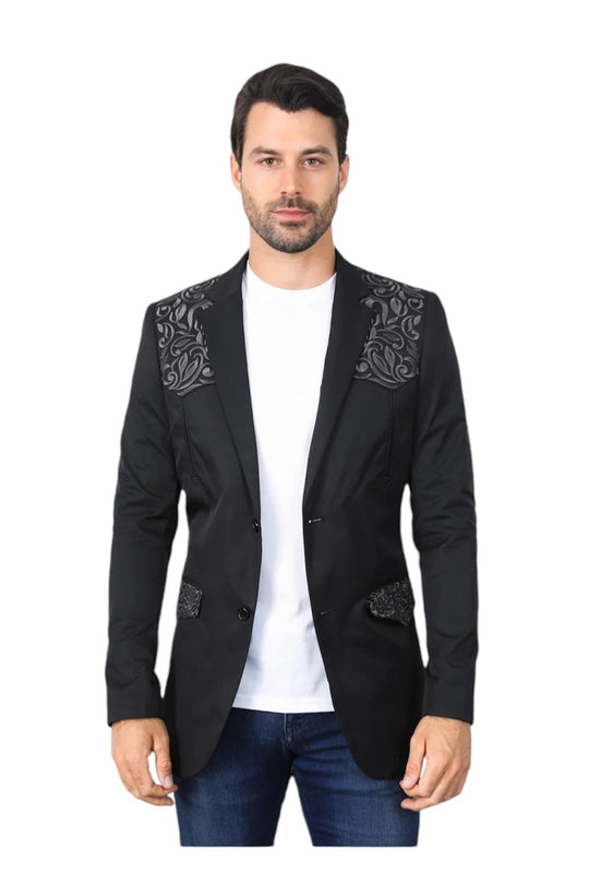 Men's Embroidery Fashion Blazer