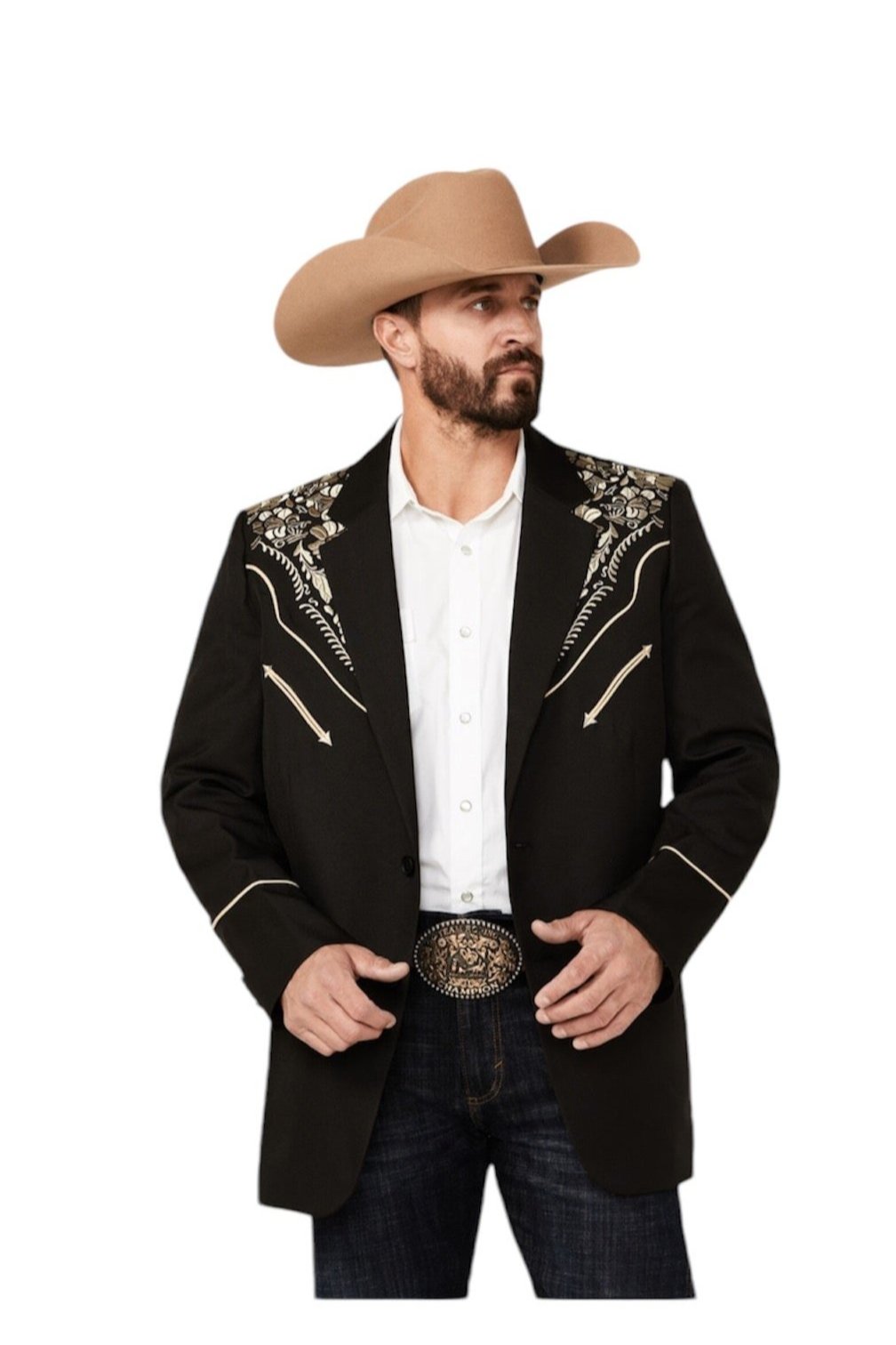 Chaqueta deportiva bordada para hombre