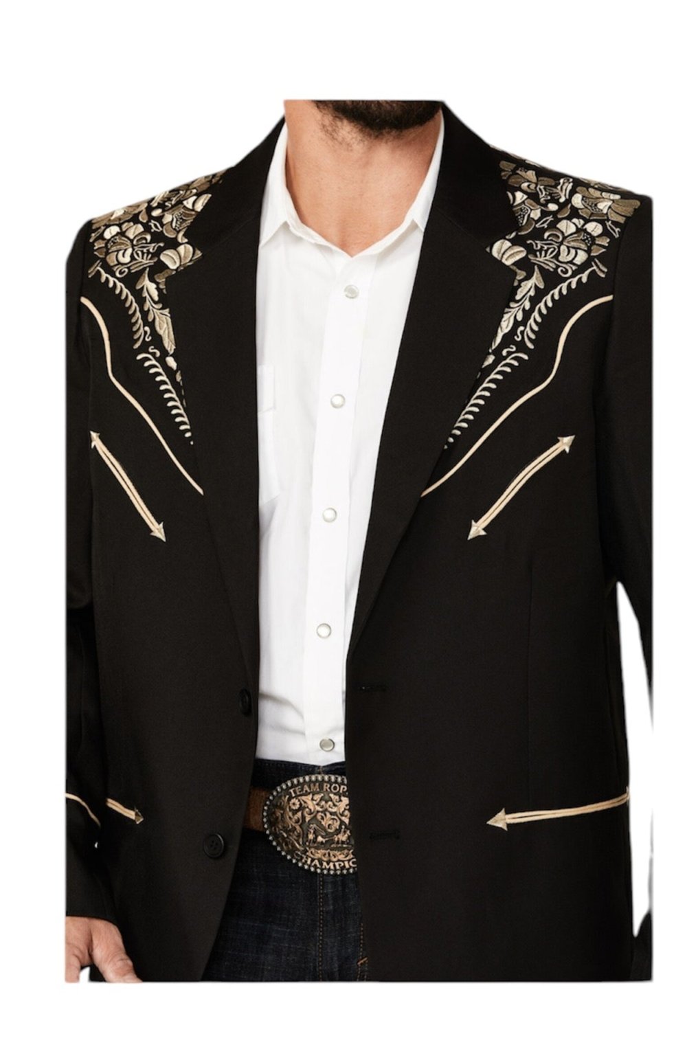 Chaqueta deportiva bordada para hombre