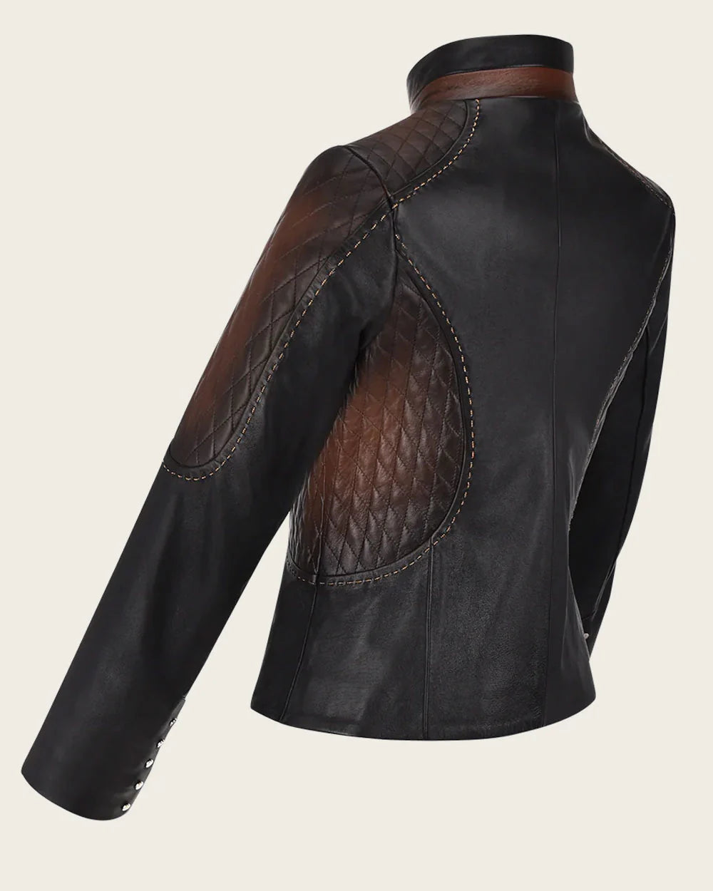 Cuadra Black Leather short jacket