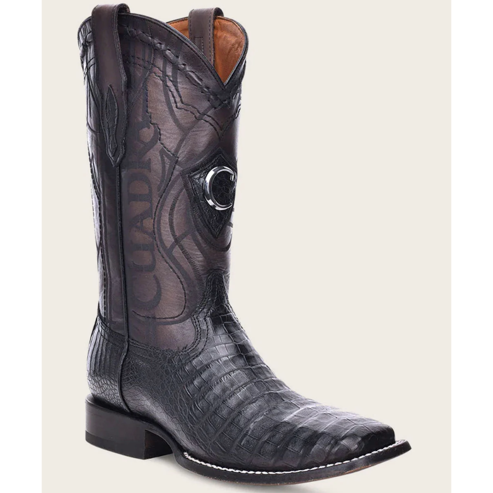 Cuadra Western Black Ultra Exotic Boot