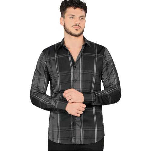 Mens Modern Fit Dress Shirt
