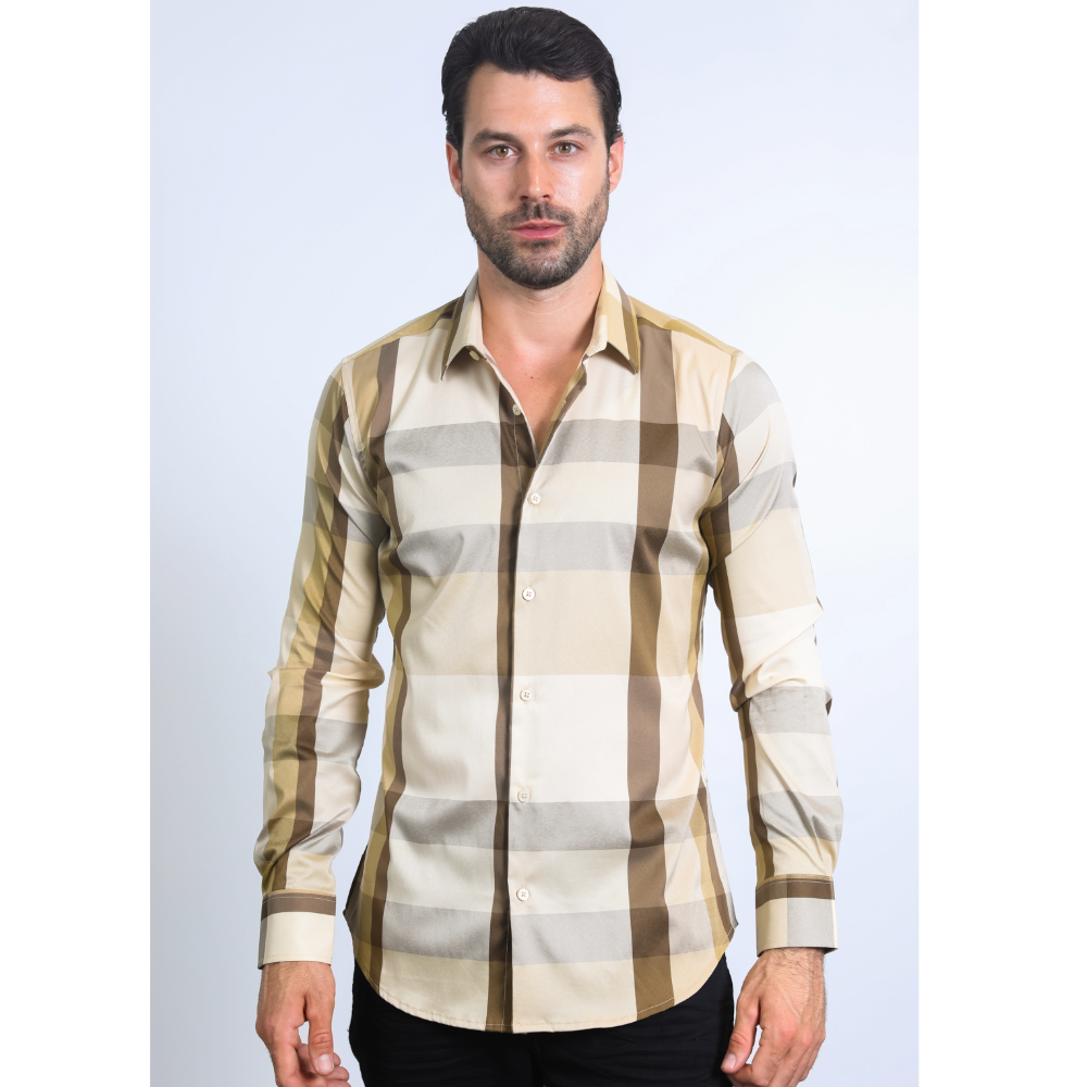 Men's Modern Fit Dress Shirt