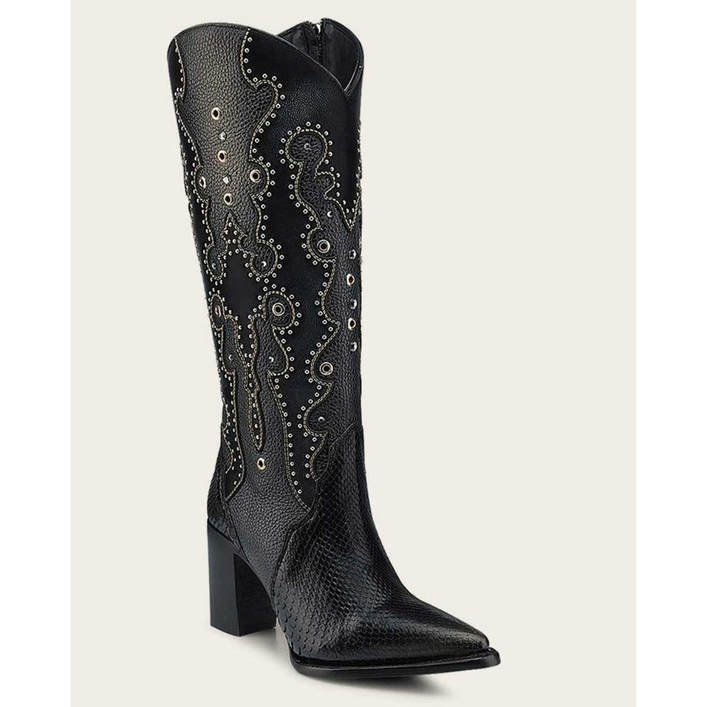 The Black Widow Exotic Western Style Boot