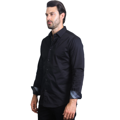 Mens Modern Fit Dress Shirt (Europe Collection)