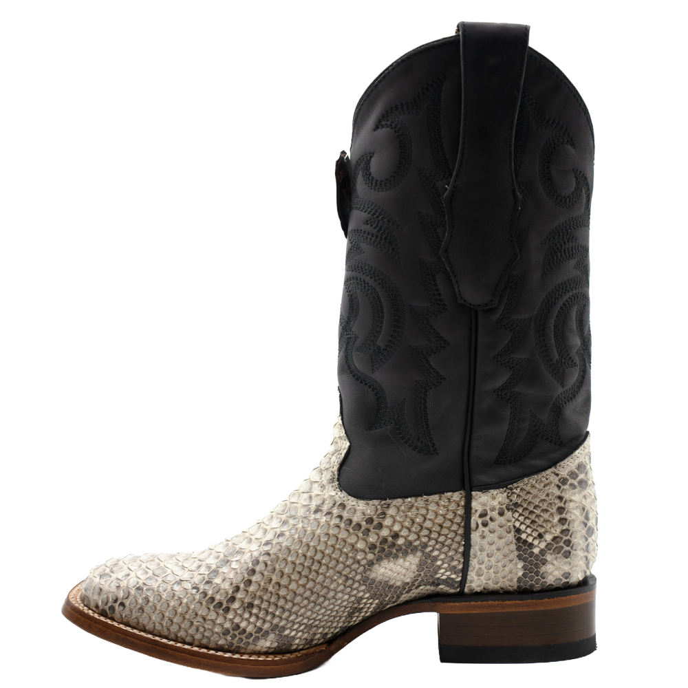 Los Altos Botas De Pitón (Natural)