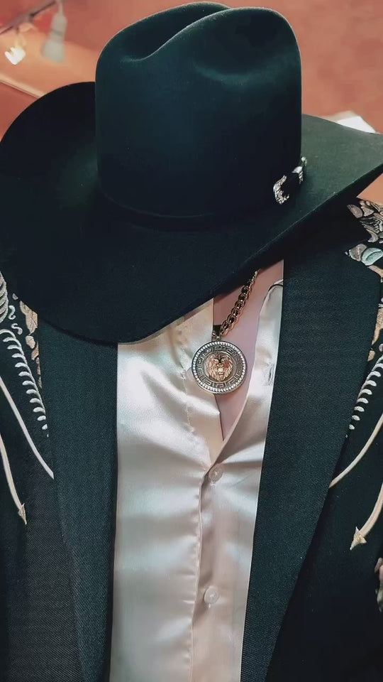Men's Embroidery Sport Coat
